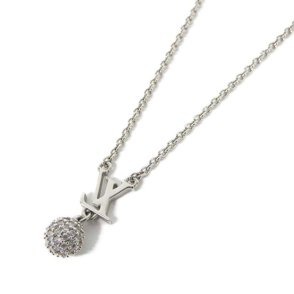 LOUIS VUITTON Silver Necklace - Picture 3 of 5
